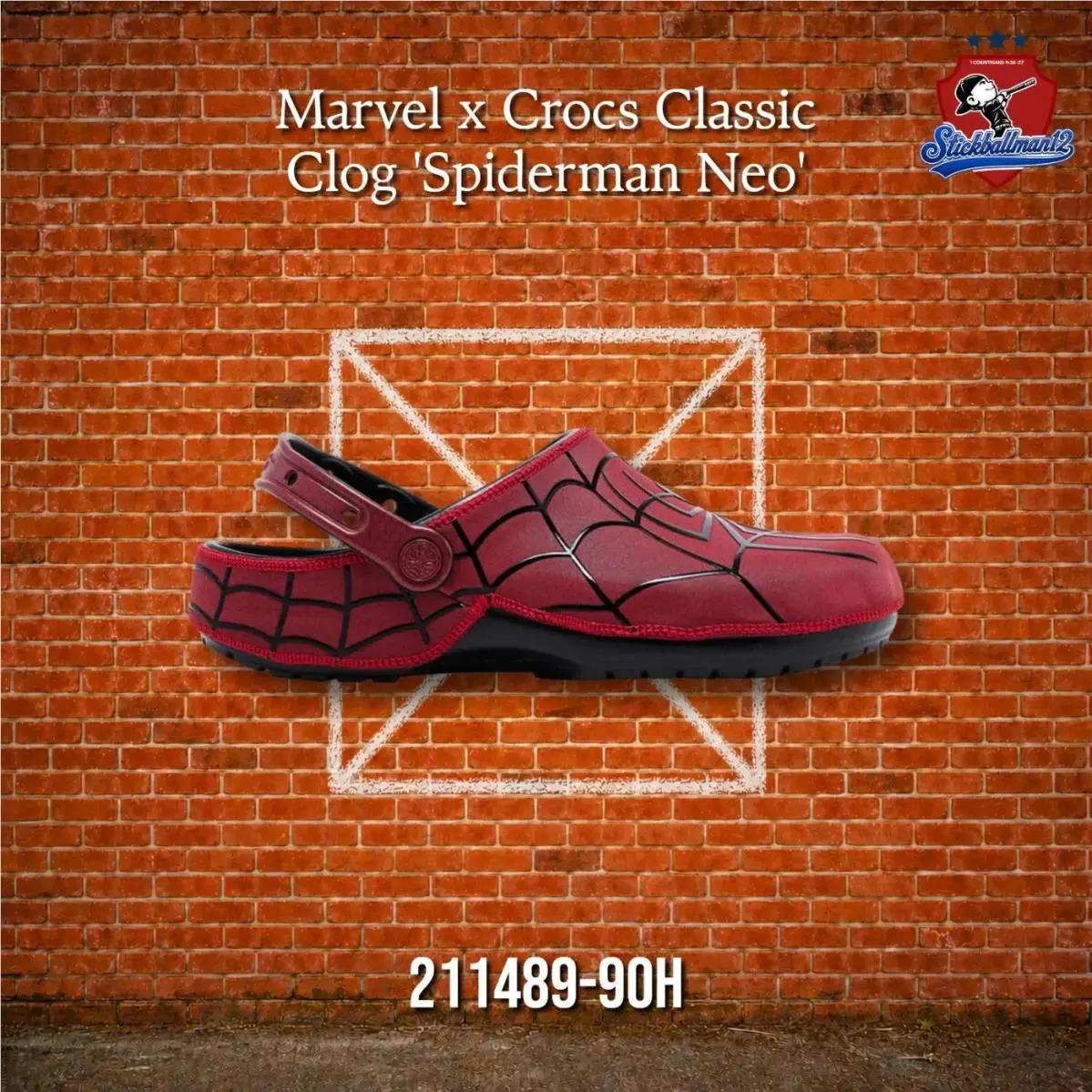 Crocs Classic Clog Marvel Spider-man Neo 211489-90H
