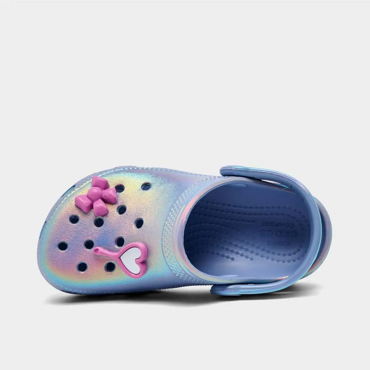 Toddler Crocs Sleepover Party Classic Clog Shoes Blue Haze 213100 453