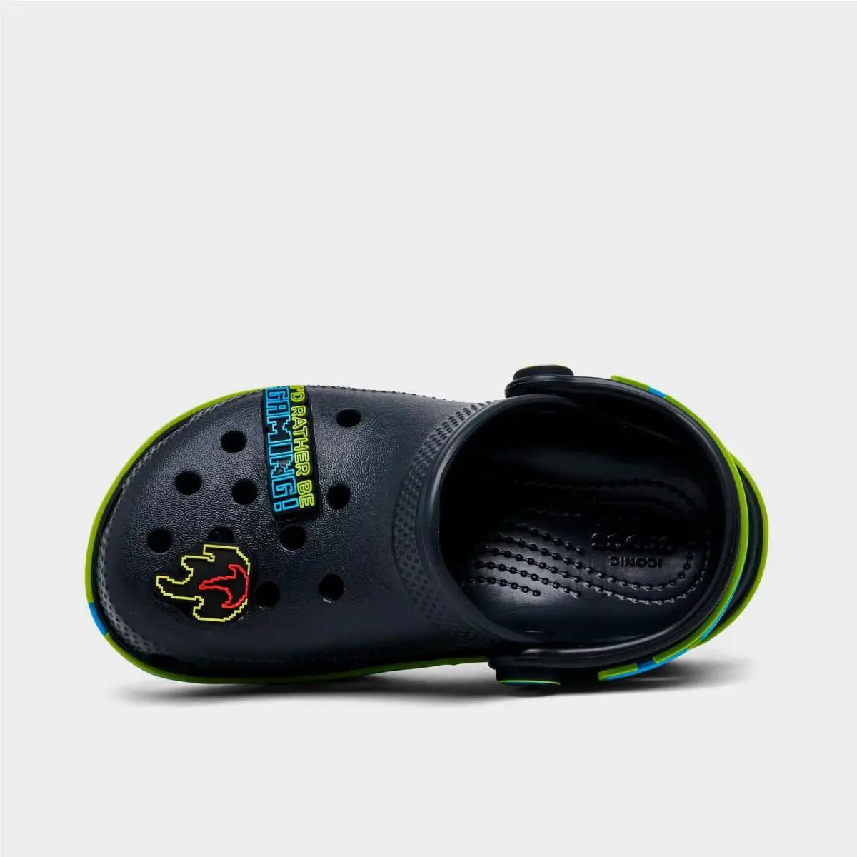 Toddler Crocs Gamer Classic Clog Shoes Black 213102 001