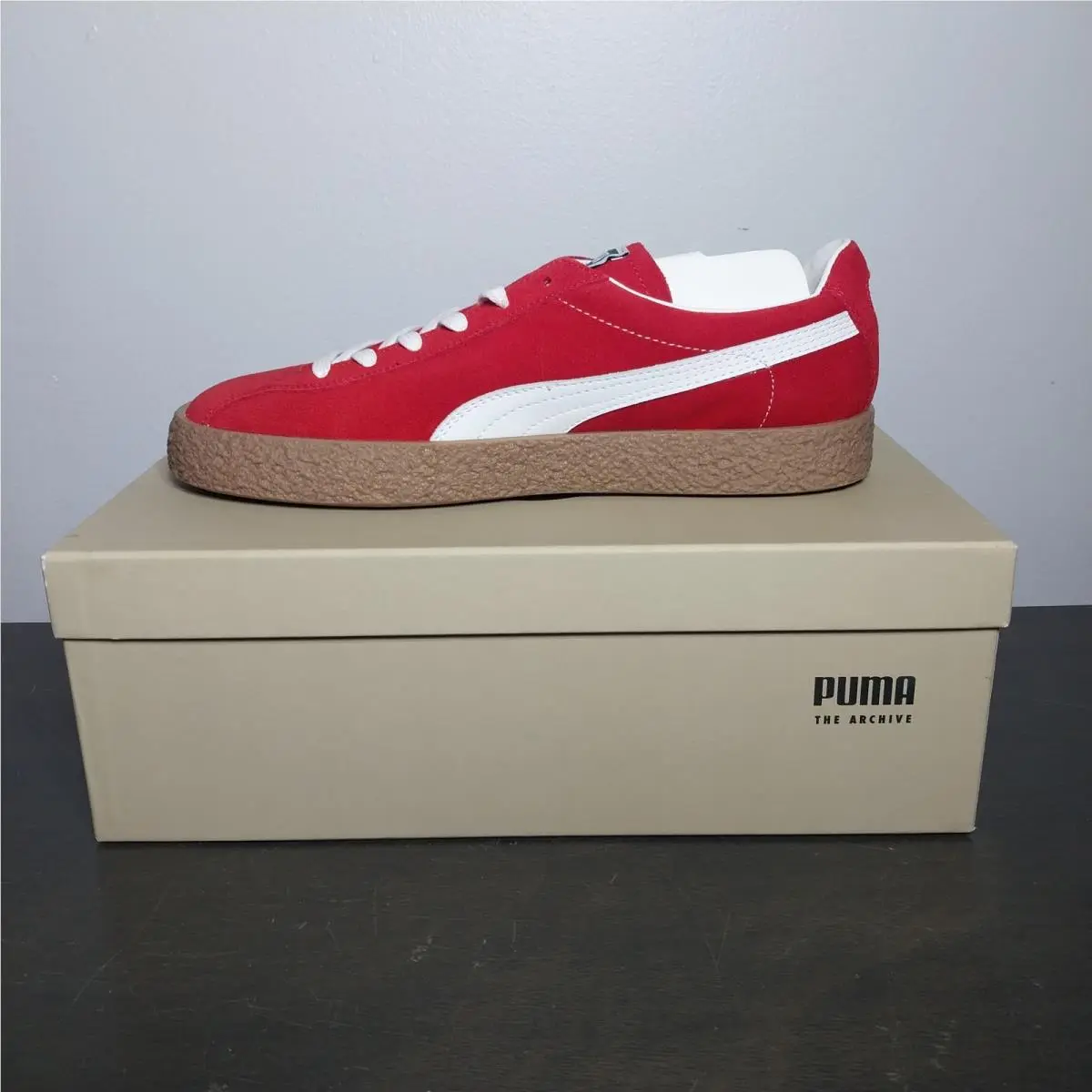 Puma shoes - PUMA Muenster - Muenster - 384218-02 - Red 0