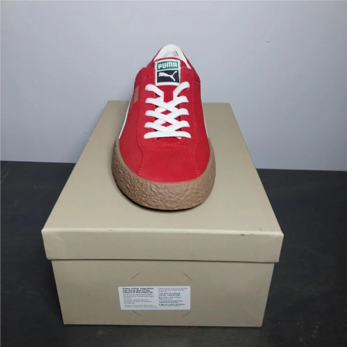 Puma shoes - PUMA Muenster - Muenster - 384218-02 - Red 2