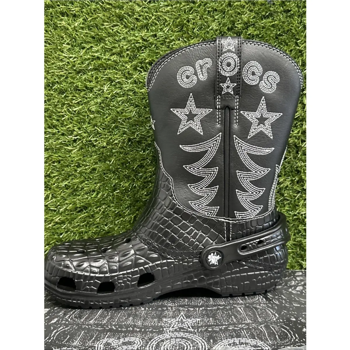 Crocs shoes - Classic Cowboy Boot - Classic Cowboy Boot - 208695-001 - Black 4