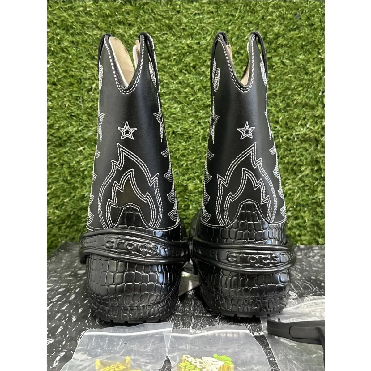 Crocs shoes - Classic Cowboy Boot - Classic Cowboy Boot - 208695-001 - Black 5