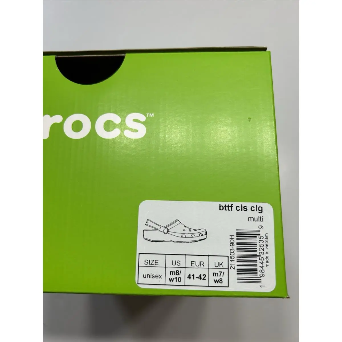 Crocs shoes - W10 - 211503-90H - Multicolor (UPC: 0198445325359) 2