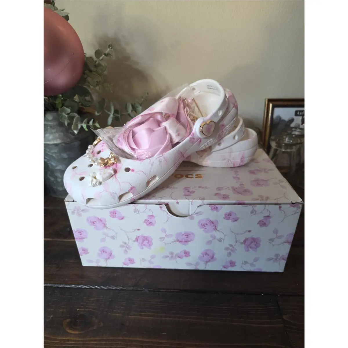 Loveshackfancy x Crocs – Classic Ballet Size W8