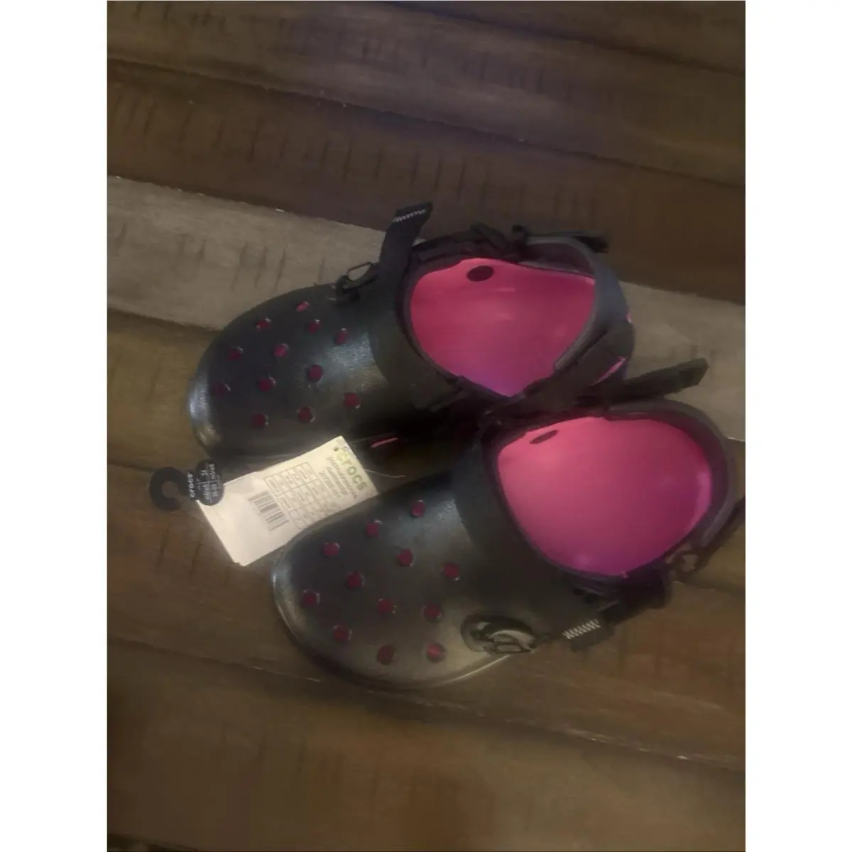 Crocs shoes - Crocs Duet Max Clog II - 207268-001 - Black/Pink 0