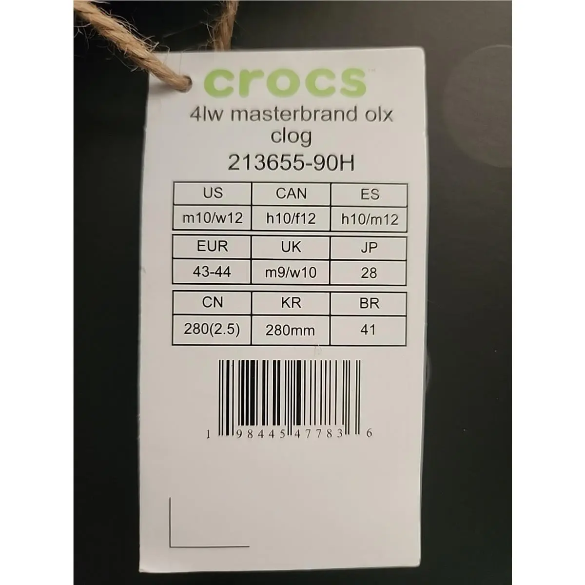 Crocs shoes - Crocs Lego Masterbrand Creativity - Lego Masterbrand Creativity - 214655-90H - Black (UPC: 198445477836) 16