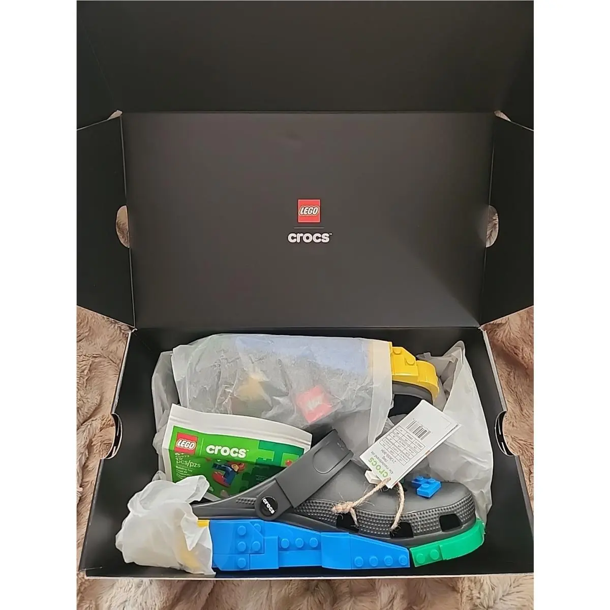 Crocs shoes - Crocs Lego Masterbrand Creativity - Lego Masterbrand Creativity - 214655-90H - Black (UPC: 198445477836) 21