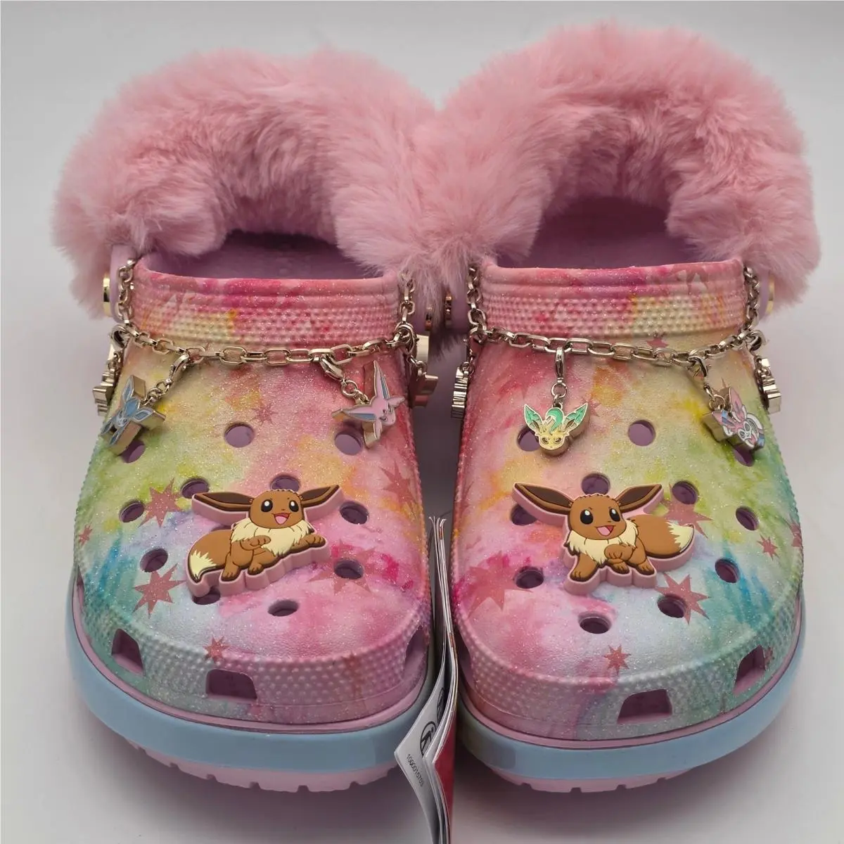 Crocs shoes - Eevee Pokemon Classic Platform Clog - Multicolor 0