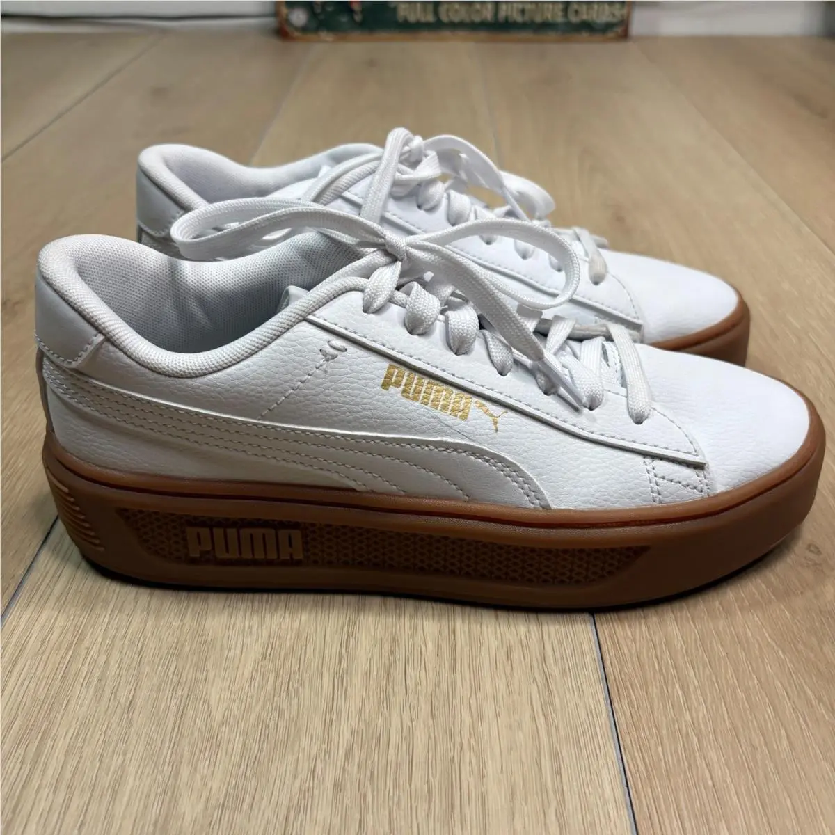 Puma shoes - Smash 3.0 Platform - Smash Platform - White 0