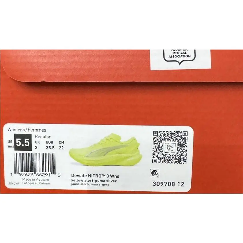 Puma shoes - Deviate Nitro 3 - Deviate Nitro - Yellow 9