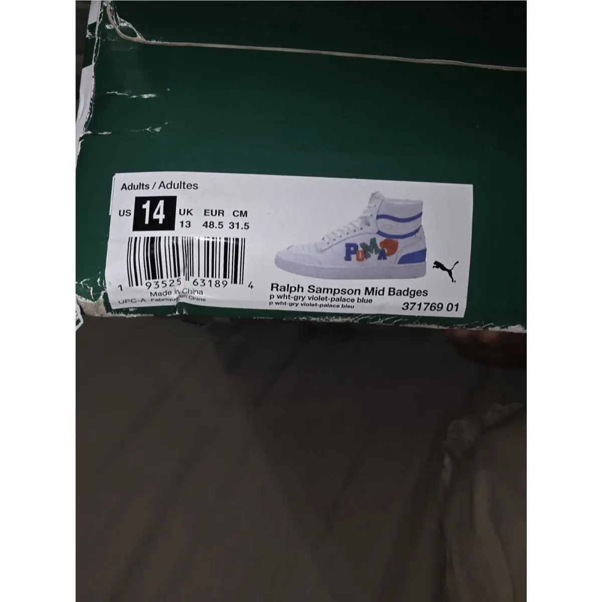 Puma shoes - PUMA Ralph Sampson - Ralph Sampson - 371769-01 - White 8