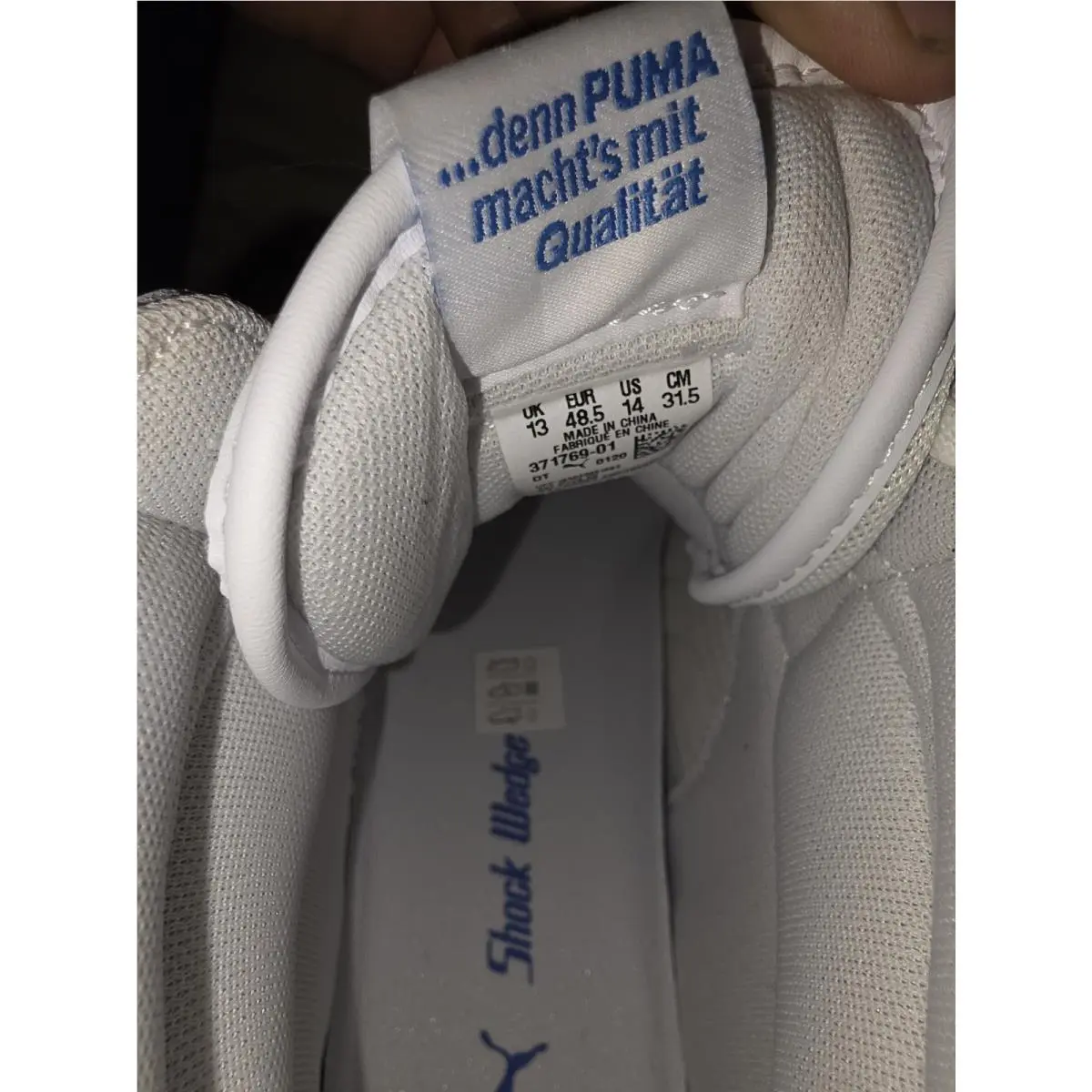 Puma shoes - PUMA Ralph Sampson - Ralph Sampson - 371769-01 - White 5