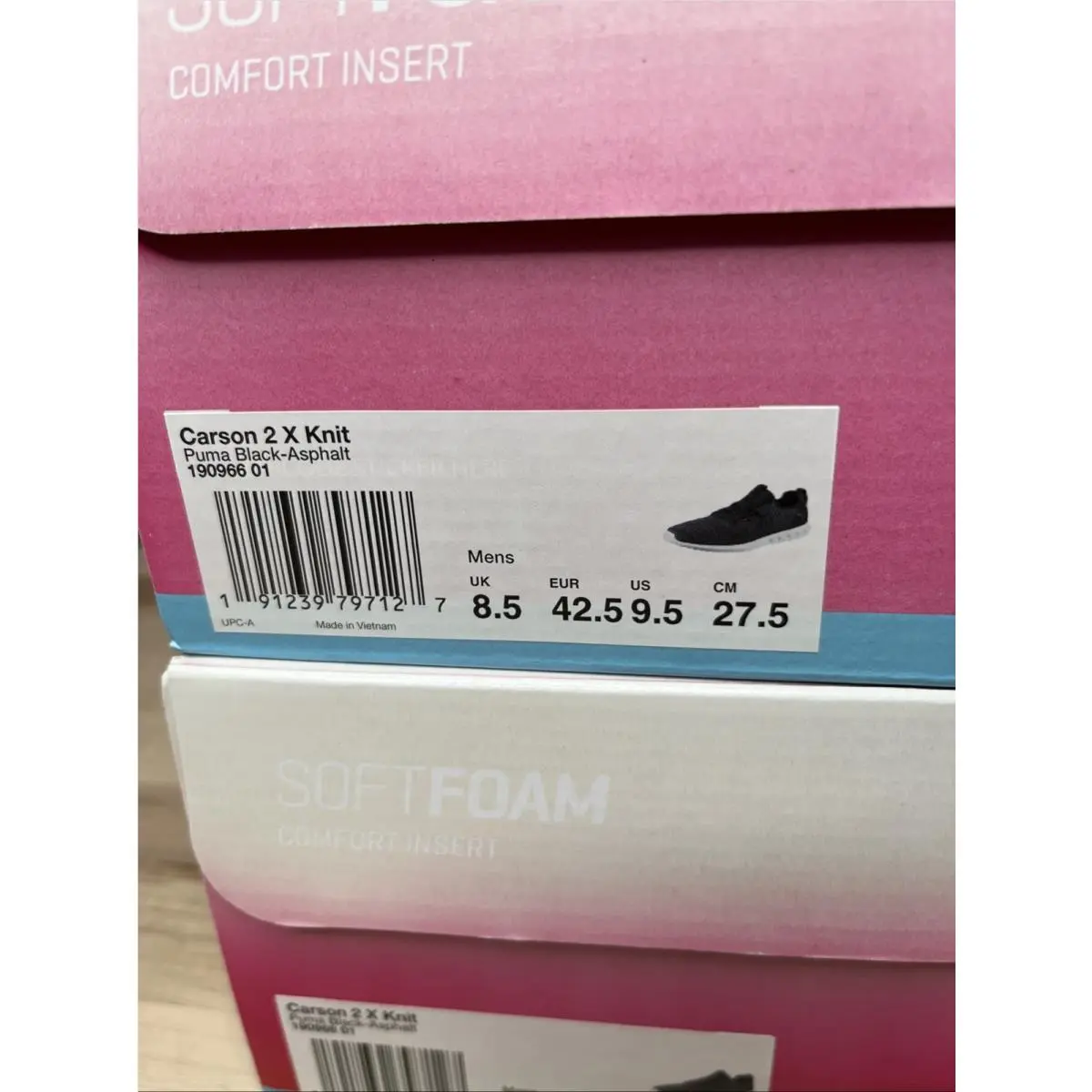 Puma shoes - Carson 2 - Carson - 190966-01 - Black And Gray 5