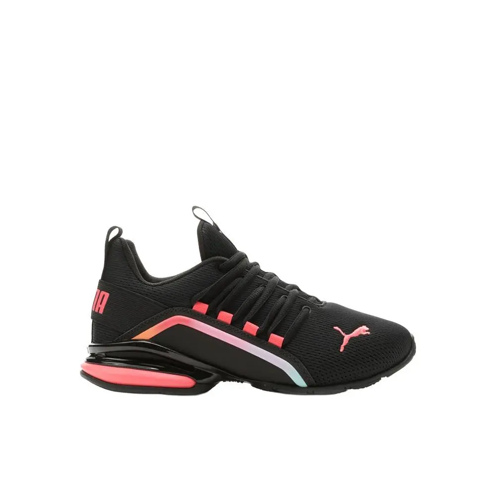 Axelion Mesh Sunset Fade Lace Up Youth Girls Size 5 M Sneakers Casual Shoe by Puma