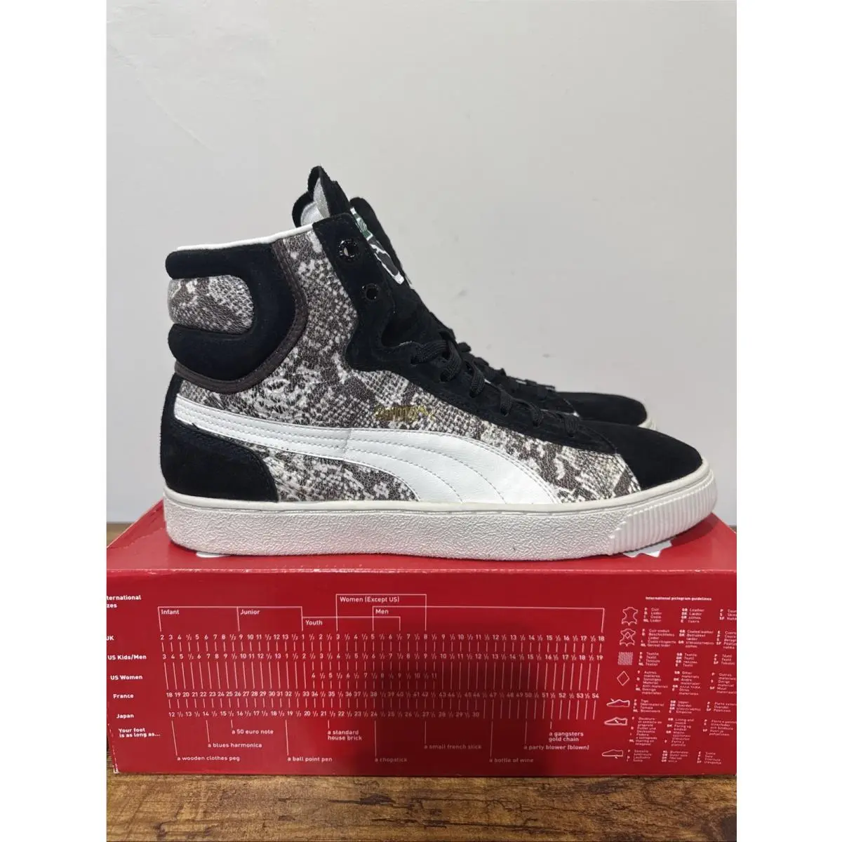 Puma shoes - PUMA Reptile - Reptile - 344245-04 - Black, Manufacturer: Black/Deep Mahogany/Whisper 0