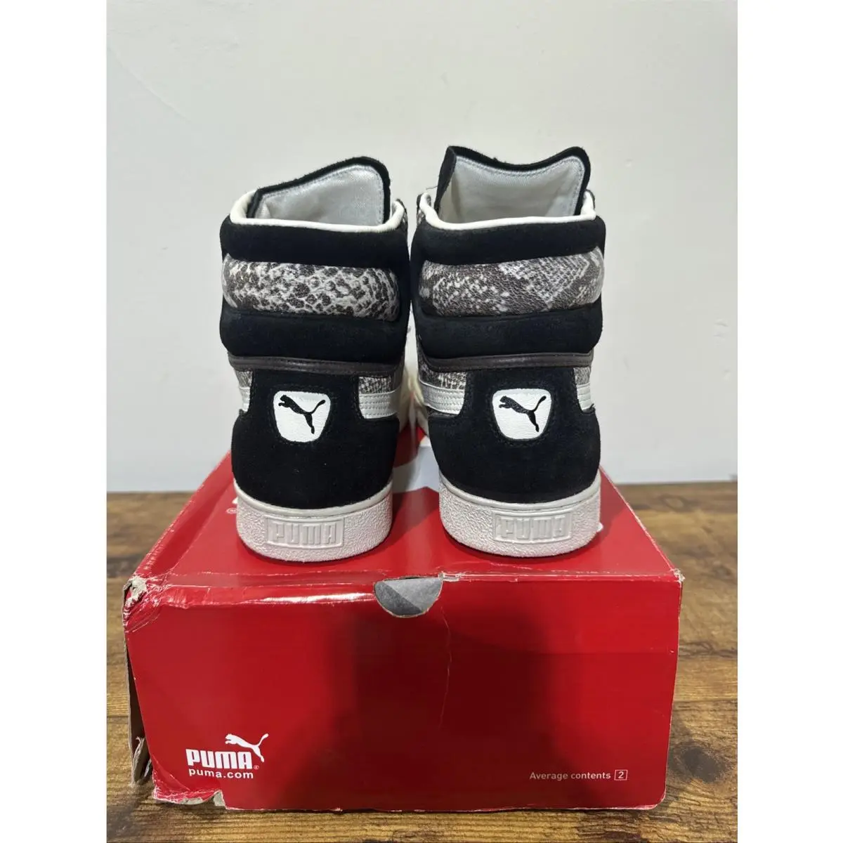 Puma shoes - PUMA Reptile - Reptile - 344245-04 - Black, Manufacturer: Black/Deep Mahogany/Whisper 1