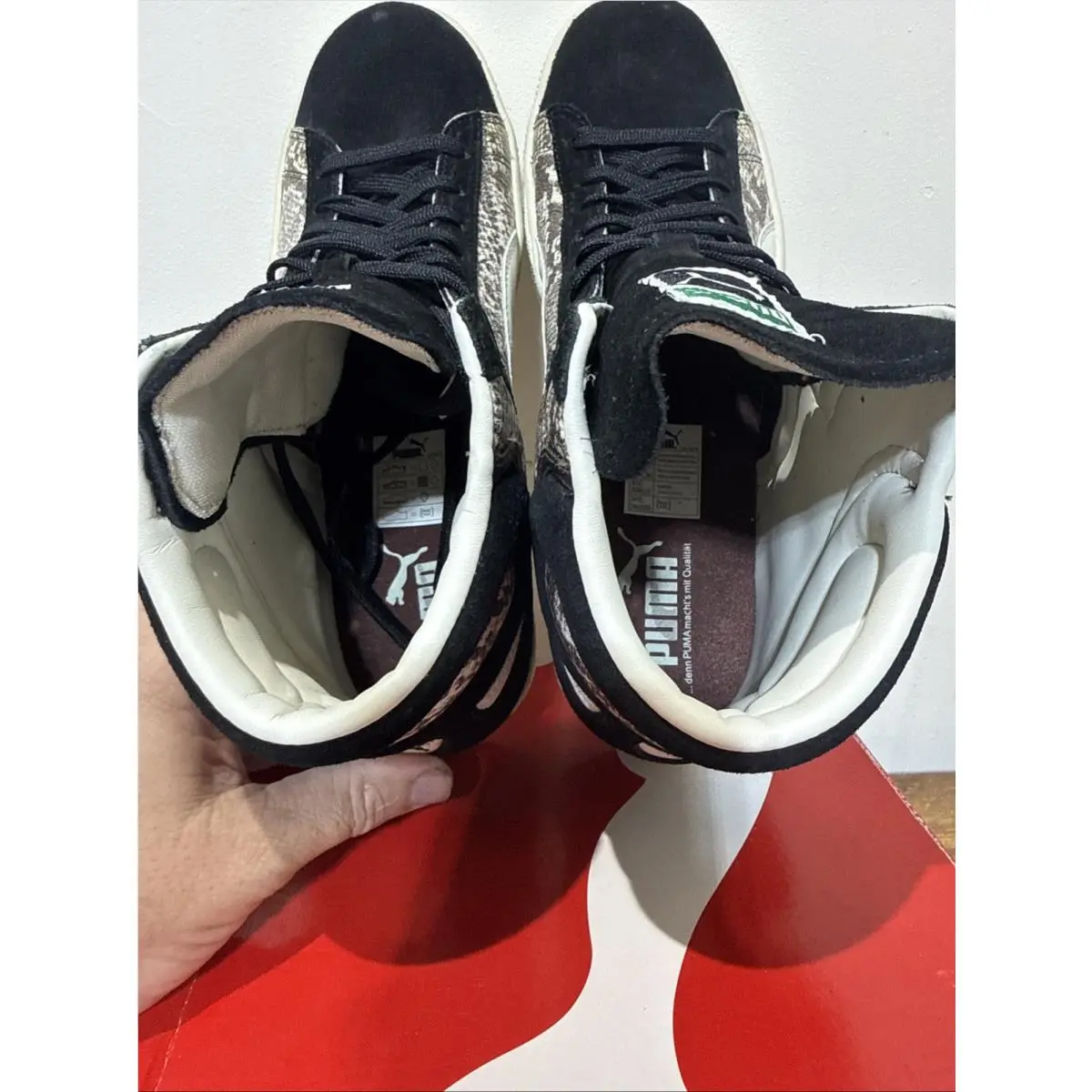 Puma shoes - PUMA Reptile - Reptile - 344245-04 - Black, Manufacturer: Black/Deep Mahogany/Whisper 3