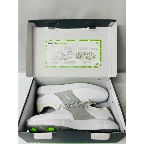 Puma shoes - white and grey 3