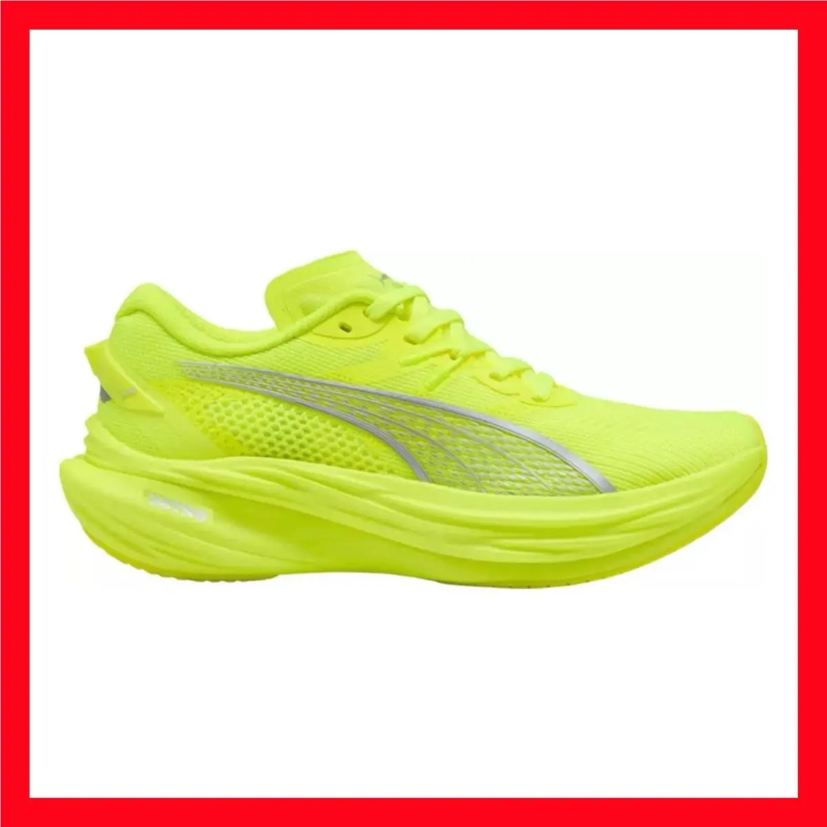 Deviate Nitro 3 Yellow Green Road Running Shoes 309708-12 Women`s Size 6 by Puma