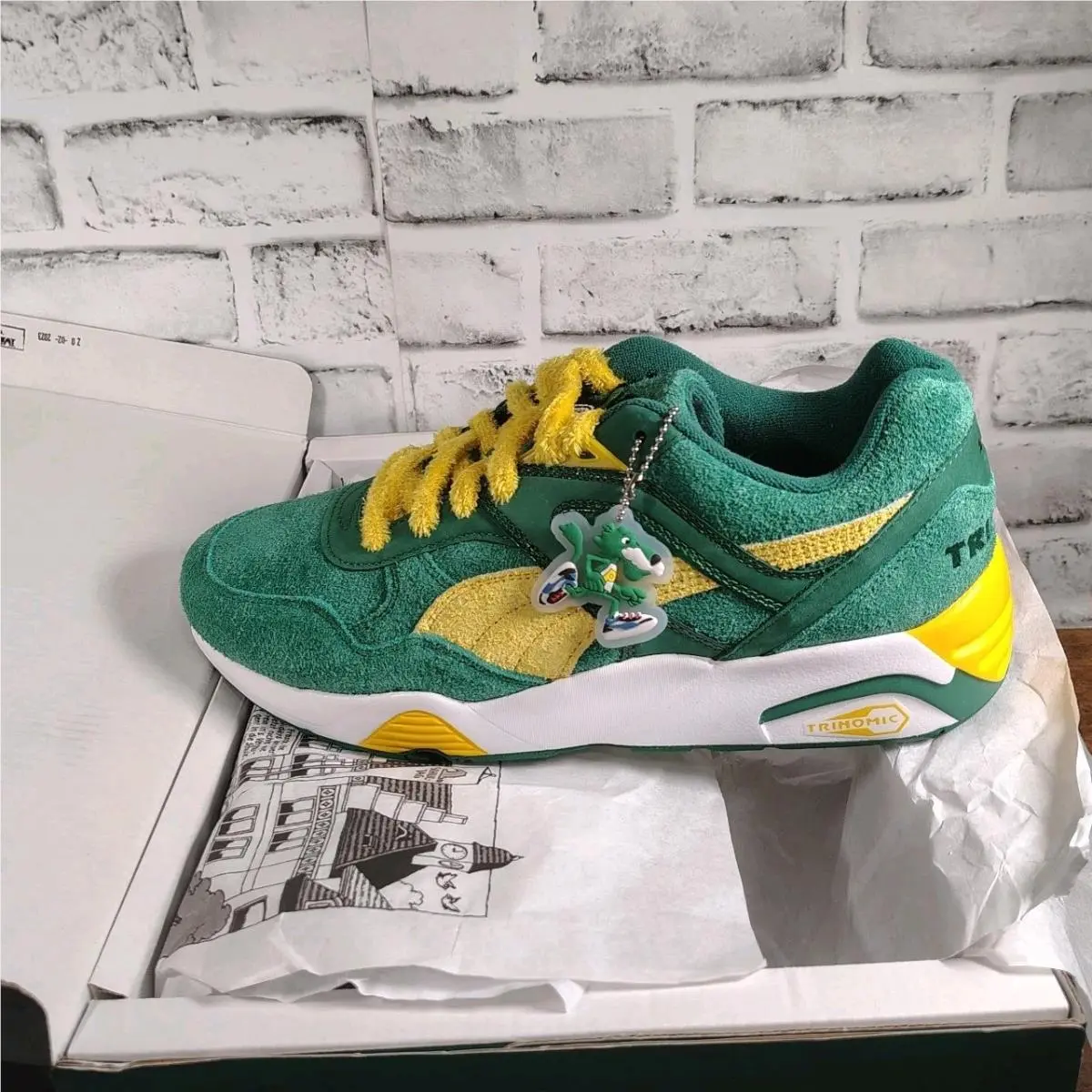Puma shoes - PUMA R698 - 933871-01 - Green 6