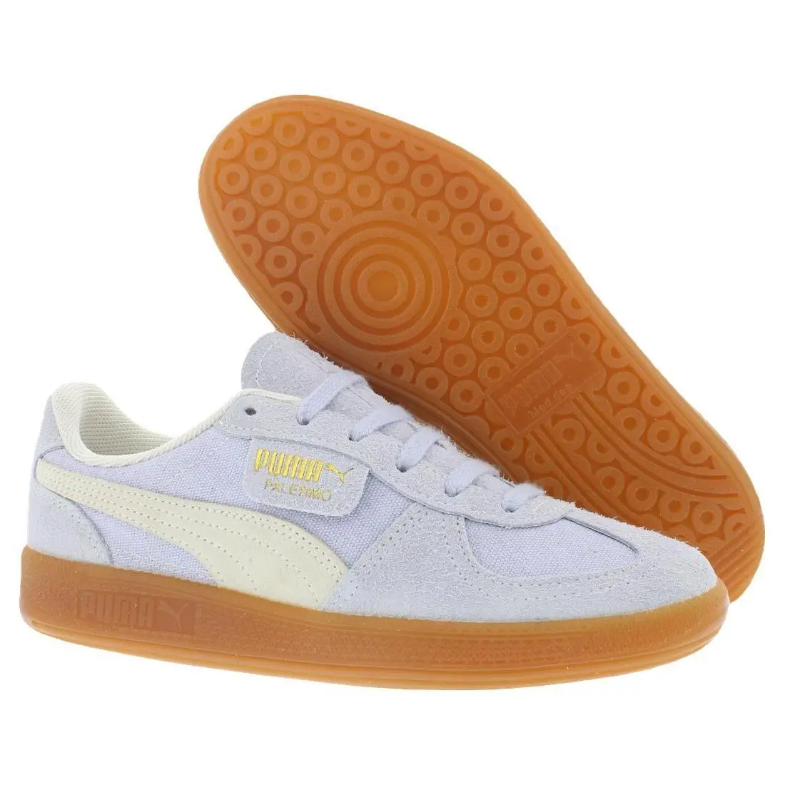 Puma Palermo Vintage Womens Shoes Size 9 Color: Cool Weather/frosted Ivory