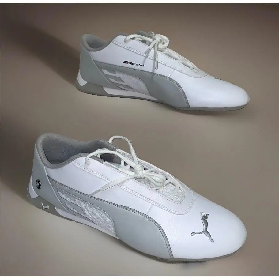 Bmw M Motorsport R-cat Sneakers White Grey 339933-04 Mens 14 by Puma