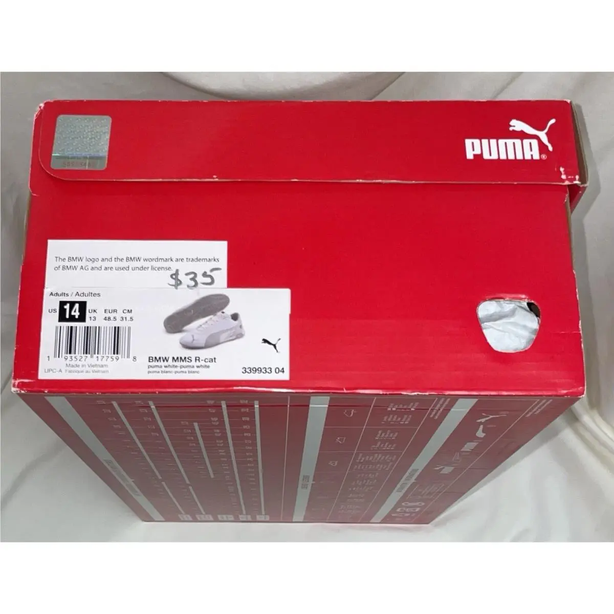 Puma shoes - MMS R-cat - MMS - White 11