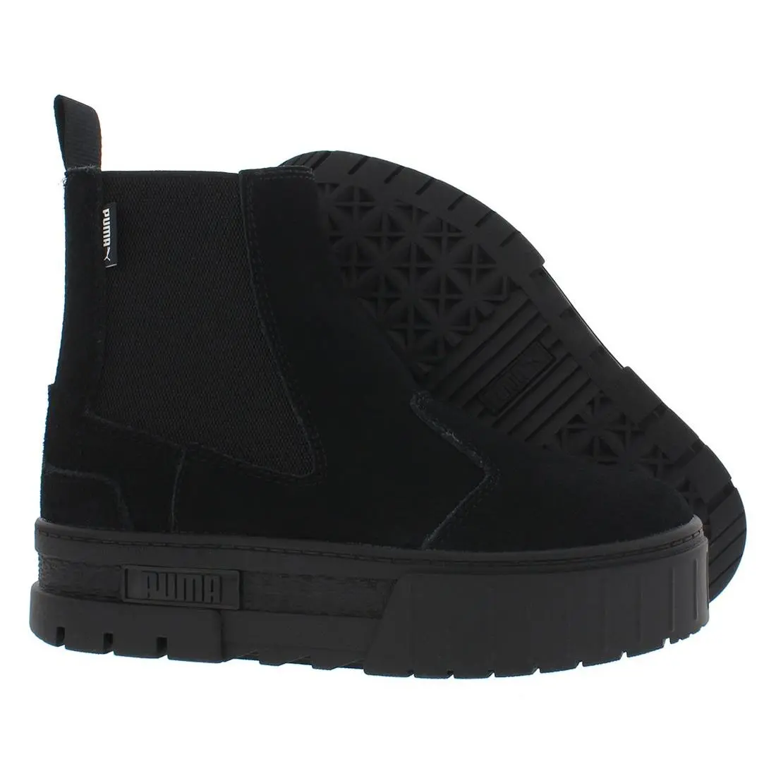Mayze Chelsea Suede Boot Womens Shoes Size 9 Color:  Black by Puma