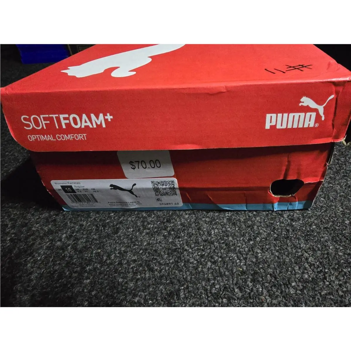 Puma shoes - PUMA Rebound LeyUp SL - Rebound LeyUp - Black/White/Pink 5