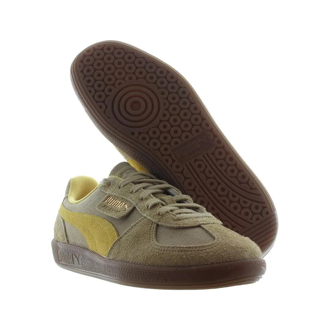 Puma Palermo Vintage Mens Shoes Size 10 Color: Prairie Tan/flaxen/puma Gold