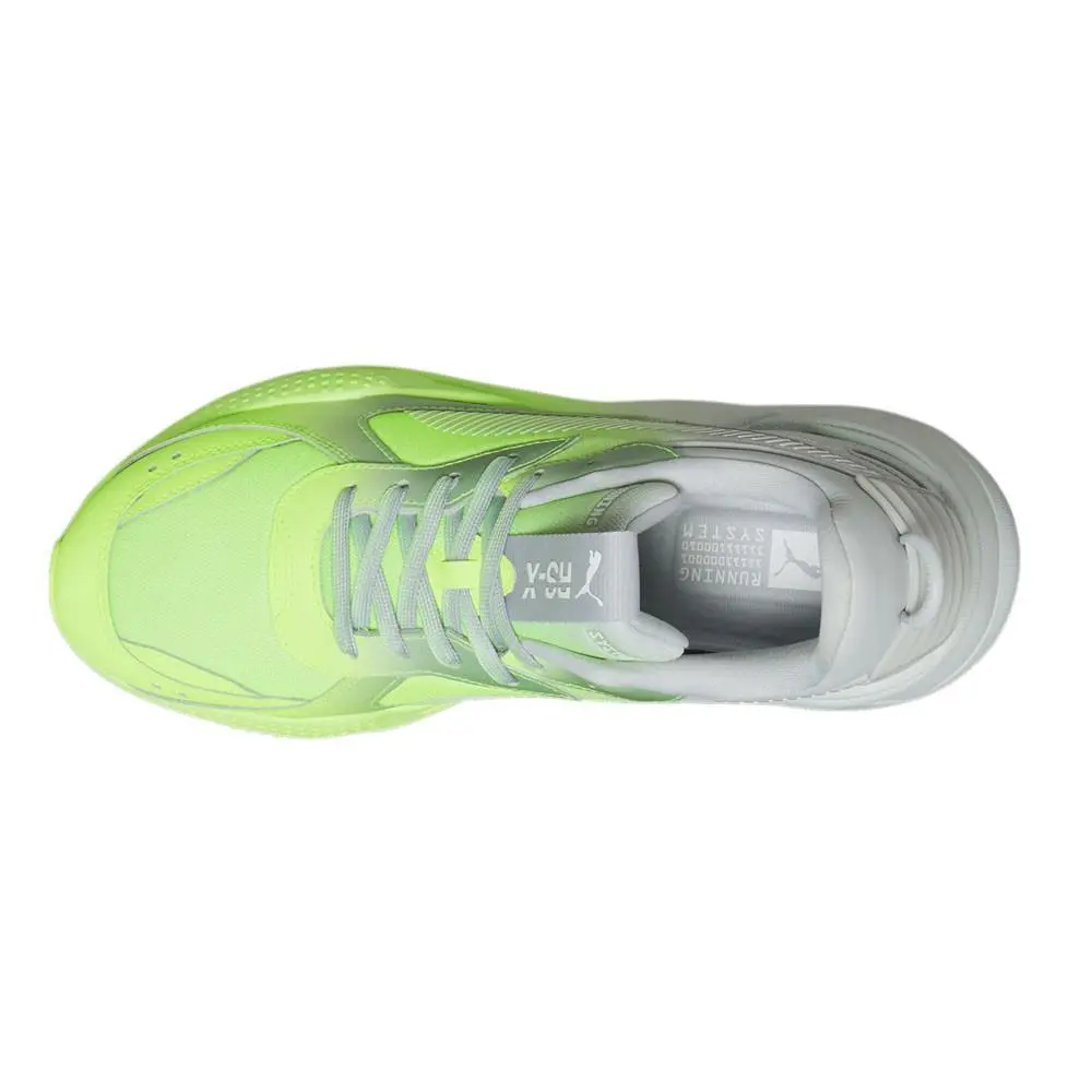 Puma shoes - PUMA Rs X Faded Lace Up - 39498102 - Green, Grey (UPC: 196857421263) 2