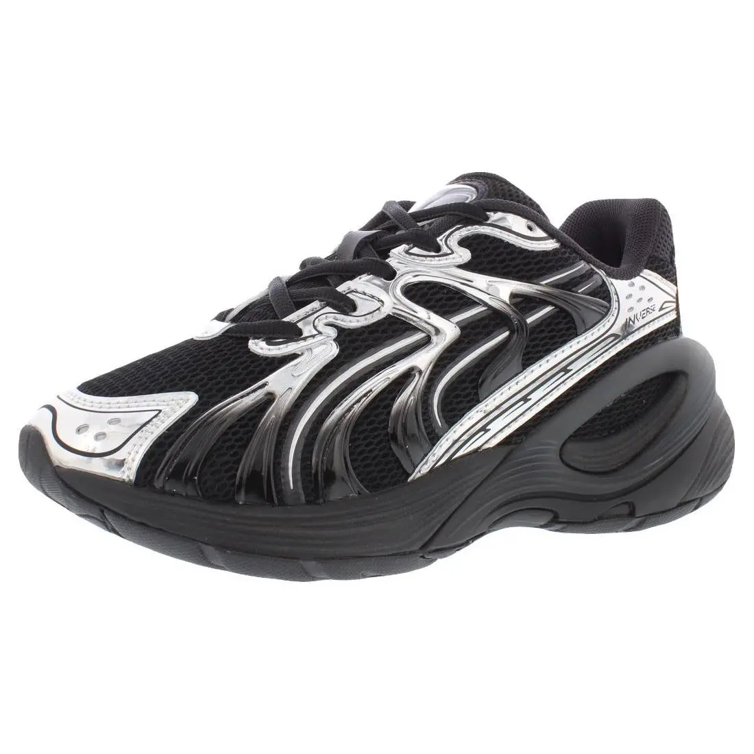 Puma Inverse Dimension GS Boys Shoes Size 6.5 Color: Black/silver