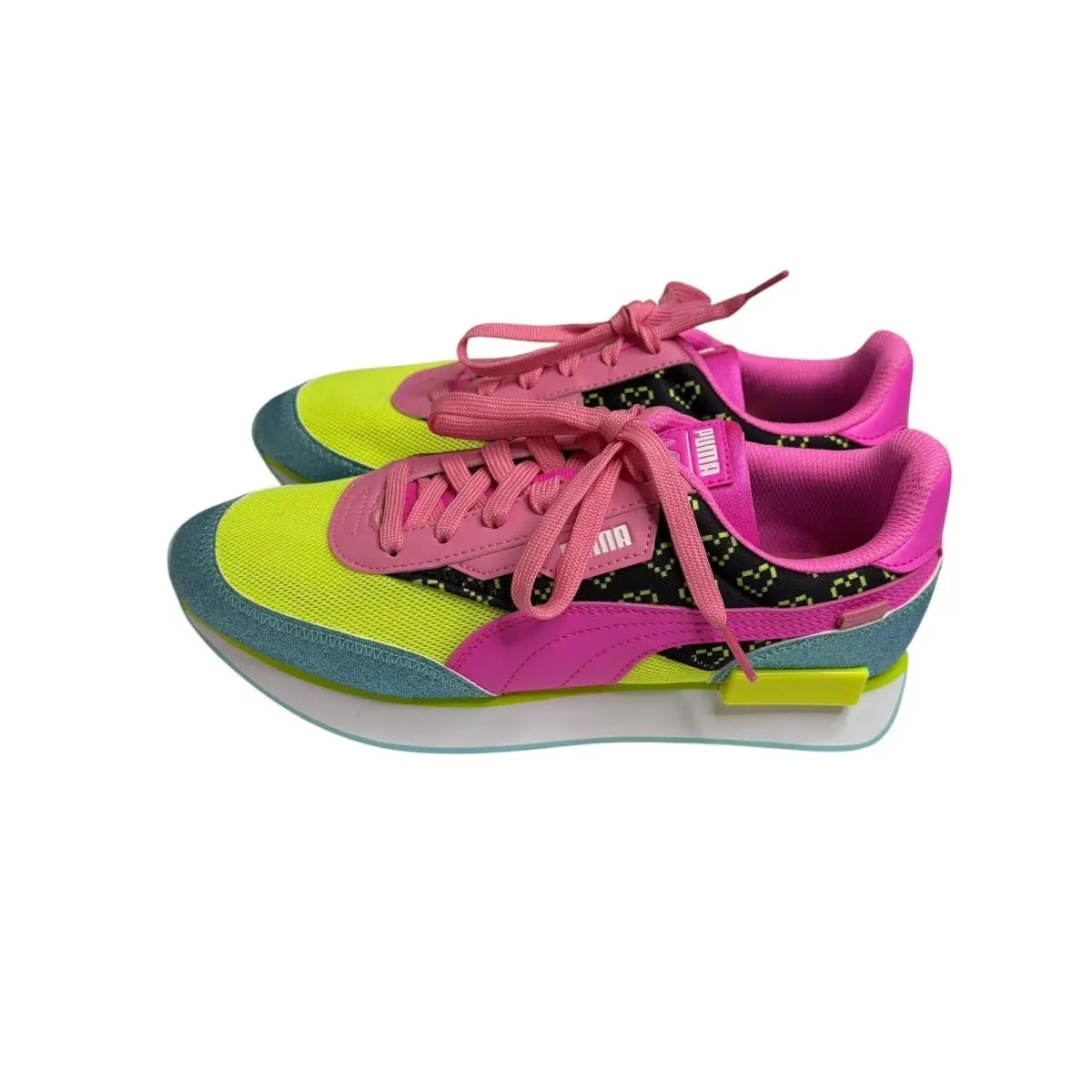 Puma Lol Surprise Future Rider Vrqt Junior Sneaker Shoe Blue Pink Girl 7