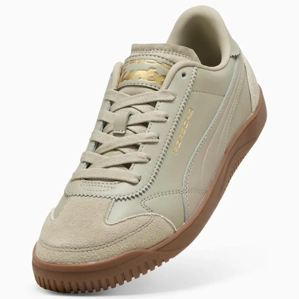 Puma shoes - PUMA Porsche Legacy X Club 5V5 Lux Lace Up - 30927901 - Beige 7