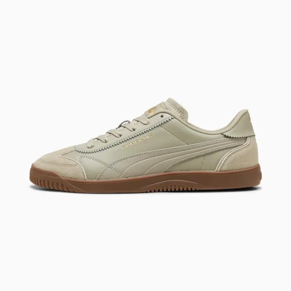 Puma shoes - PUMA Porsche Legacy X Club 5V5 Lux Lace Up - 30927901 - Beige 4