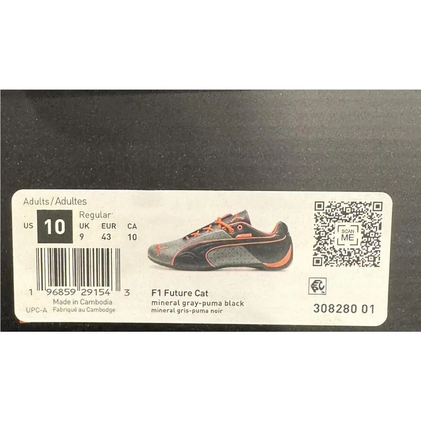 Puma shoes - F1 Formula 1 Future Cat - Gray 7