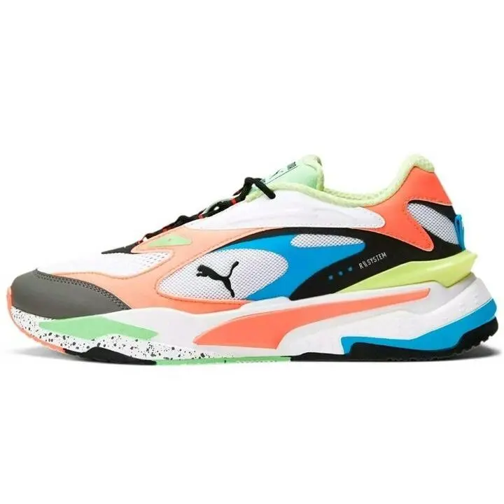 Puma shoes - RS-FAST - 368783 01 - Puma White / Nrgy Peach / Nrgy Blue 4