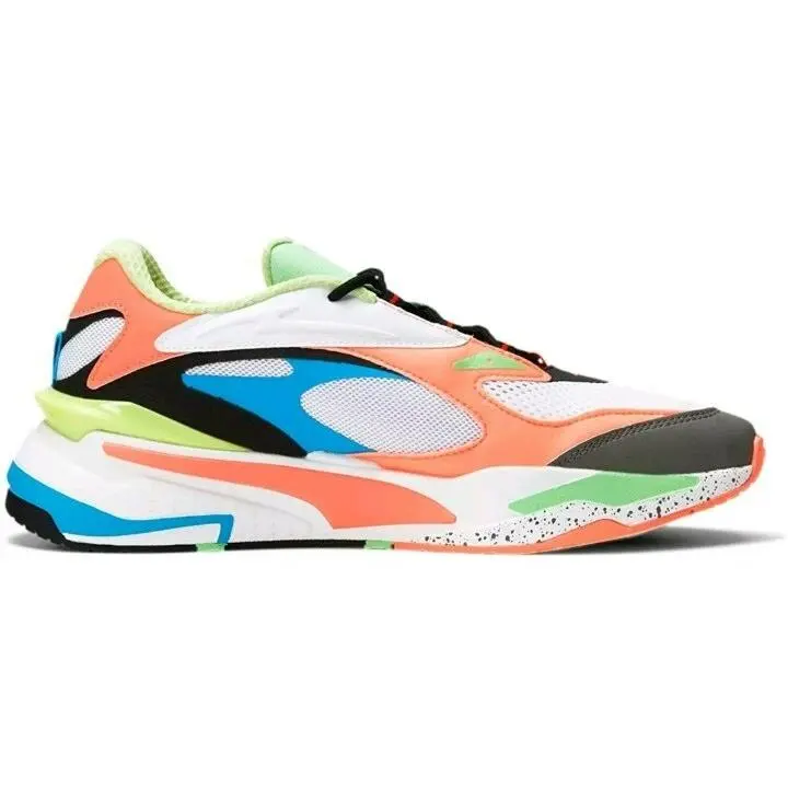 Puma shoes - RS-FAST - 368783 01 - Puma White / Nrgy Peach / Nrgy Blue 5
