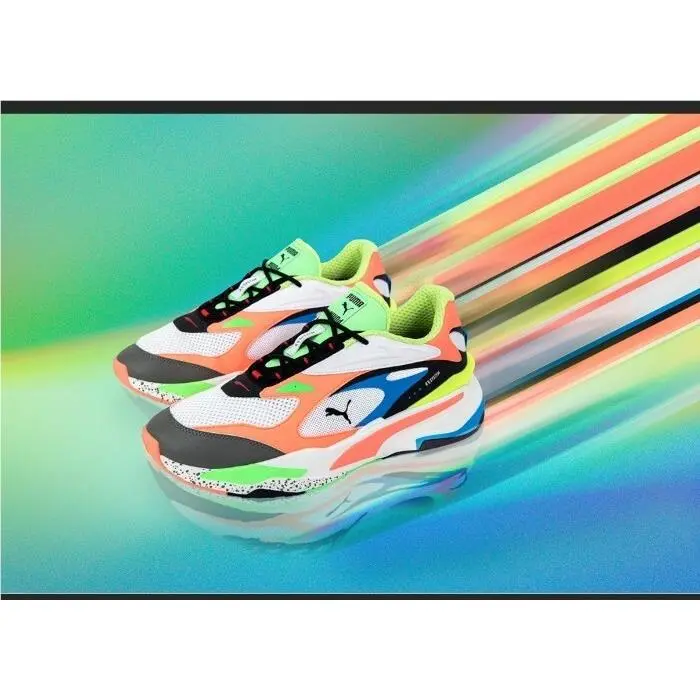 Puma shoes - RS-FAST - 368783 01 - Puma White / Nrgy Peach / Nrgy Blue 0
