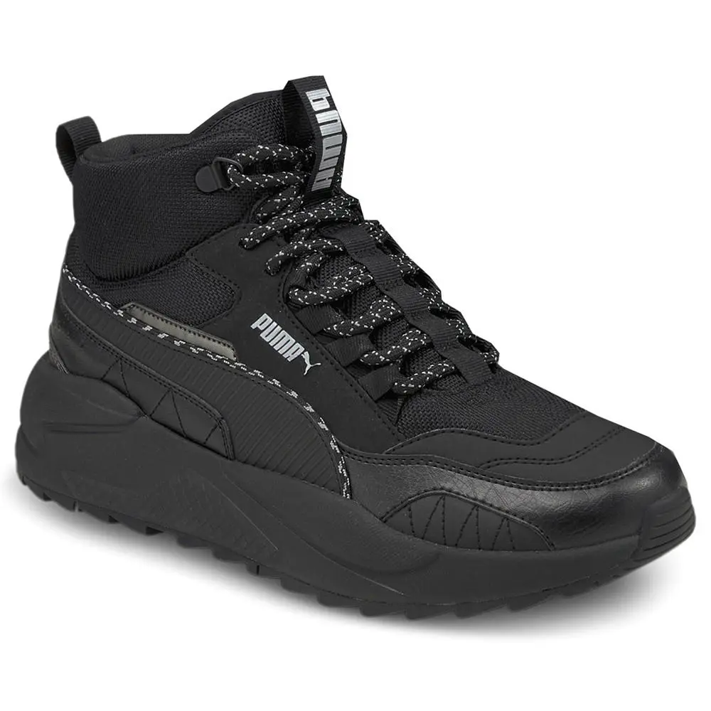 Puma shoes - PUMA X Ray 2 Square Mid Wtr Lace Up - 373020-06 - Black (UPC: 194580595886) 0