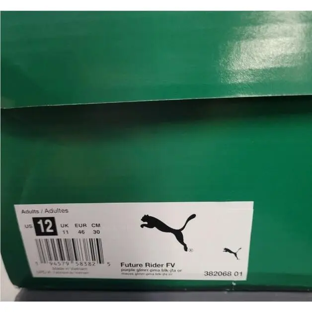 Puma shoes - Puma Future Rider FV - Future Rider - 382068 01 - Black, Manufacturer: Black Purple 6