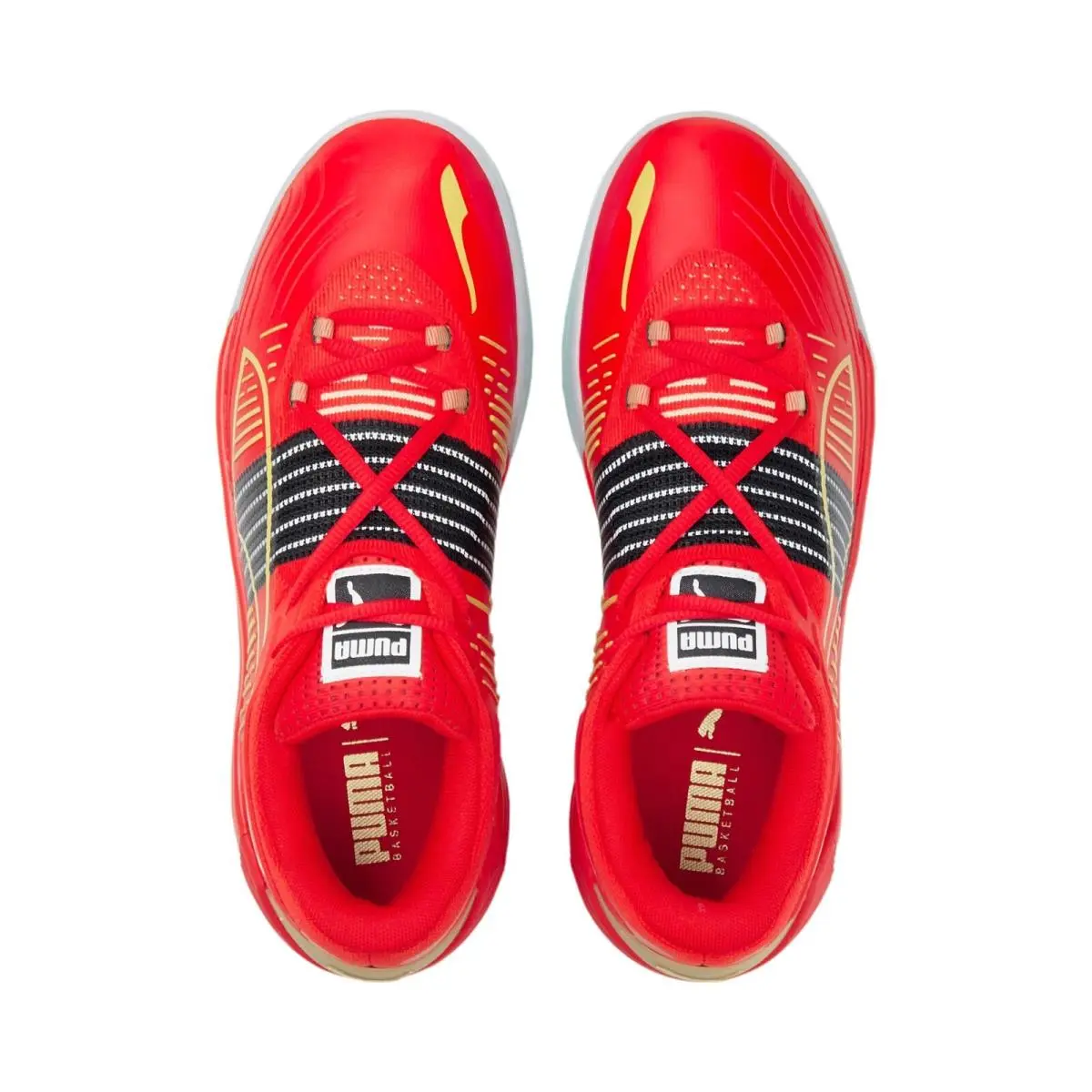Puma shoes - PUMA Fusion Nitro - Fusion Nitro - 195587-04 - High Risk Red/ Puma Team Gold 15