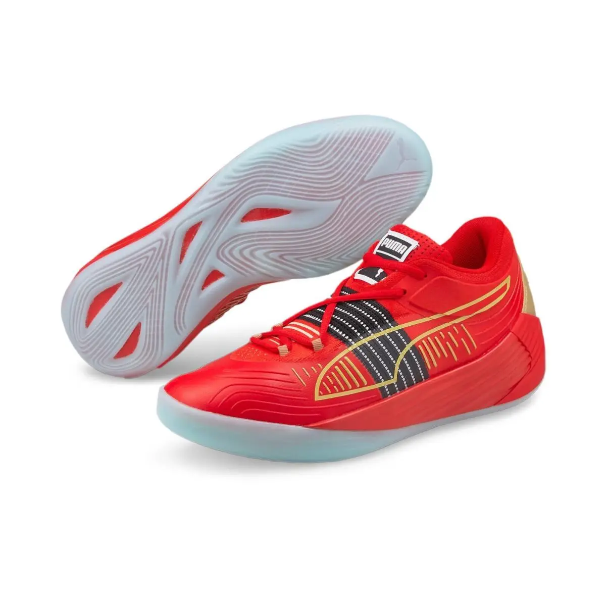 Puma shoes - PUMA Fusion Nitro - Fusion Nitro - 195587-04 - High Risk Red/ Puma Team Gold 16
