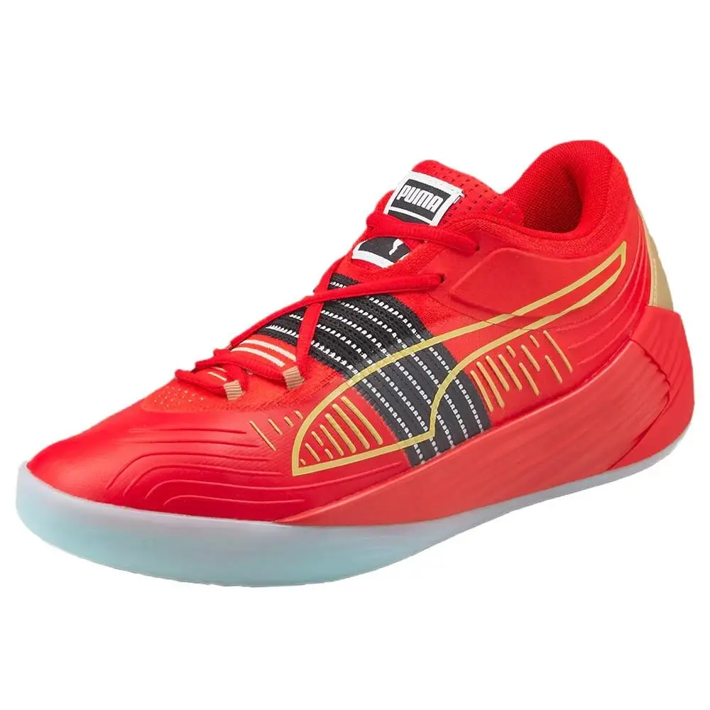 Puma shoes - PUMA Fusion Nitro - Fusion Nitro - 195587-04 - High Risk Red/ Puma Team Gold 19
