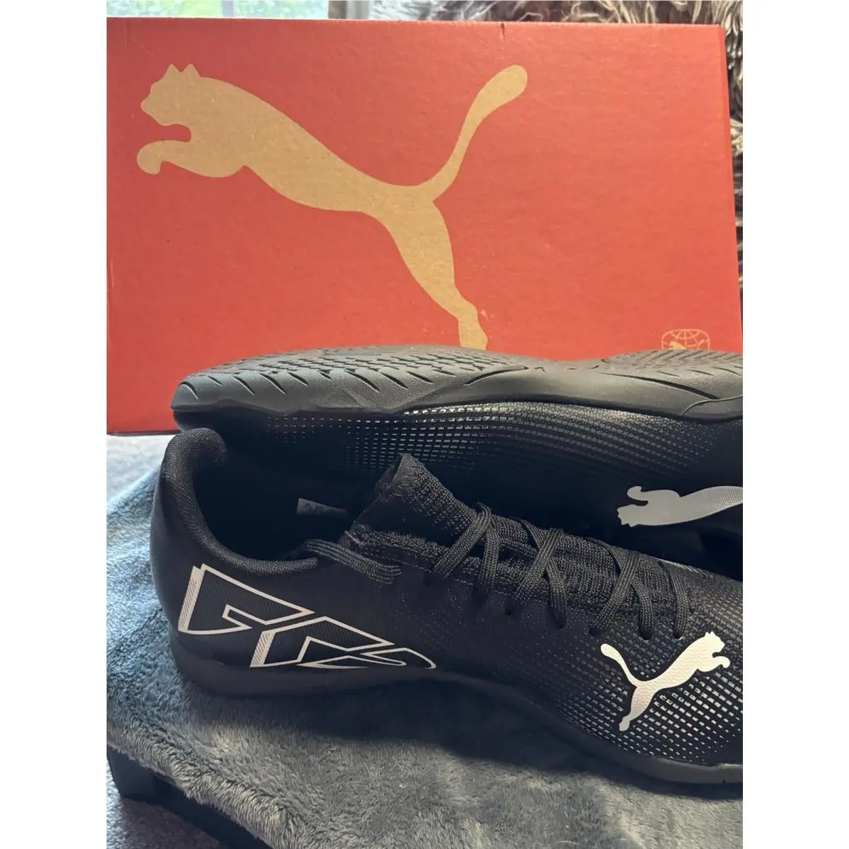 Future 7 Play It 107727 02 Football Shoes Black US Men’s Size 12.5 Wbox by Puma