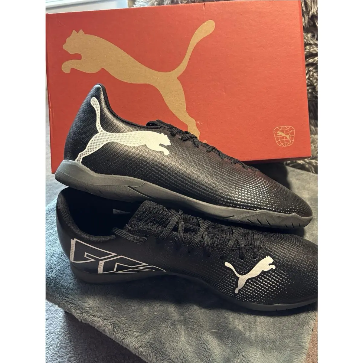 Puma shoes - Puma Future 7 Play IT Jr 107739 football shoes - 107727 02 - Black 1
