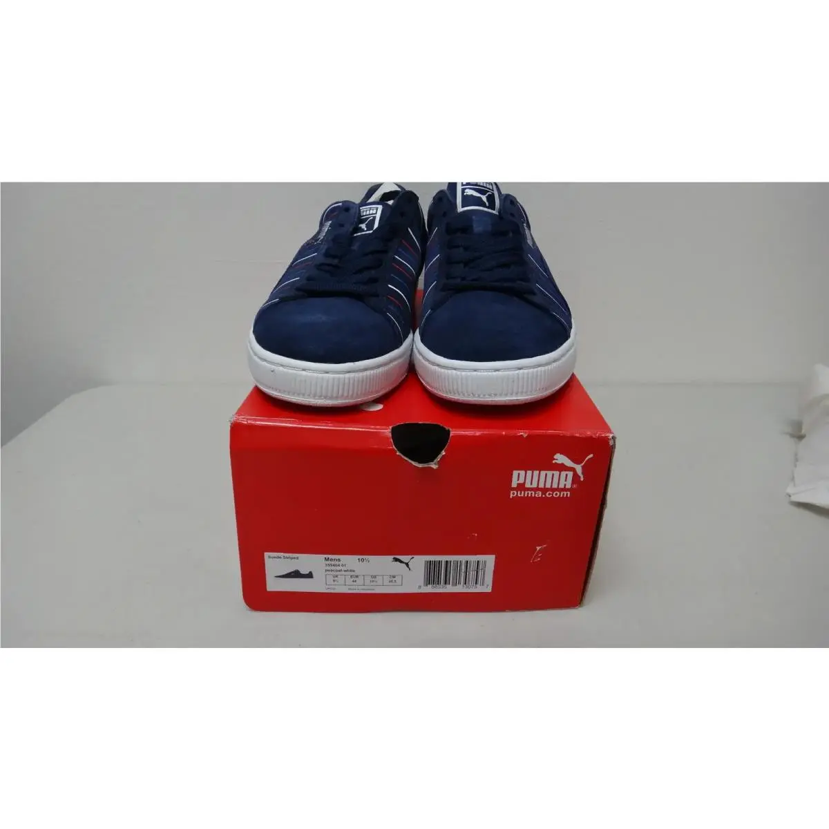 Puma shoes - PUMA Suede - Suede - 359404-01 - Blue 0