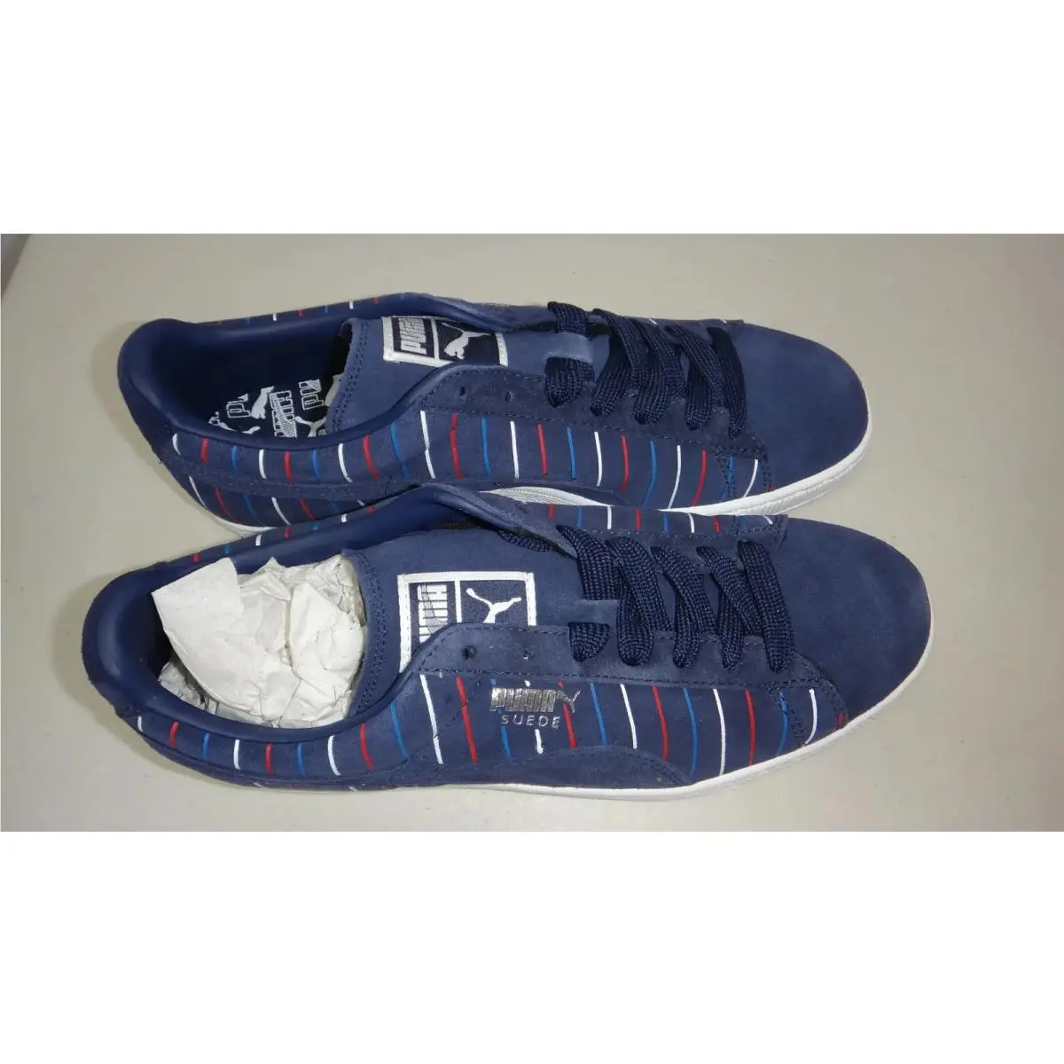 Puma shoes - PUMA Suede - Suede - 359404-01 - Blue 5