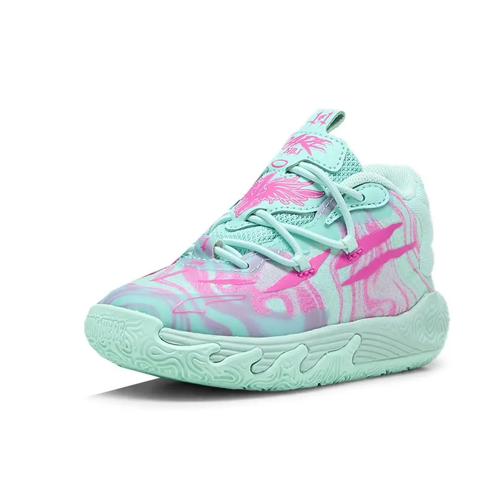 Puma shoes - PUMA  X Lamelo Ball Mb.03 Miami Slip On  Toddler - 31073501 - Blue, Pink (UPC: 197670664370) 0
